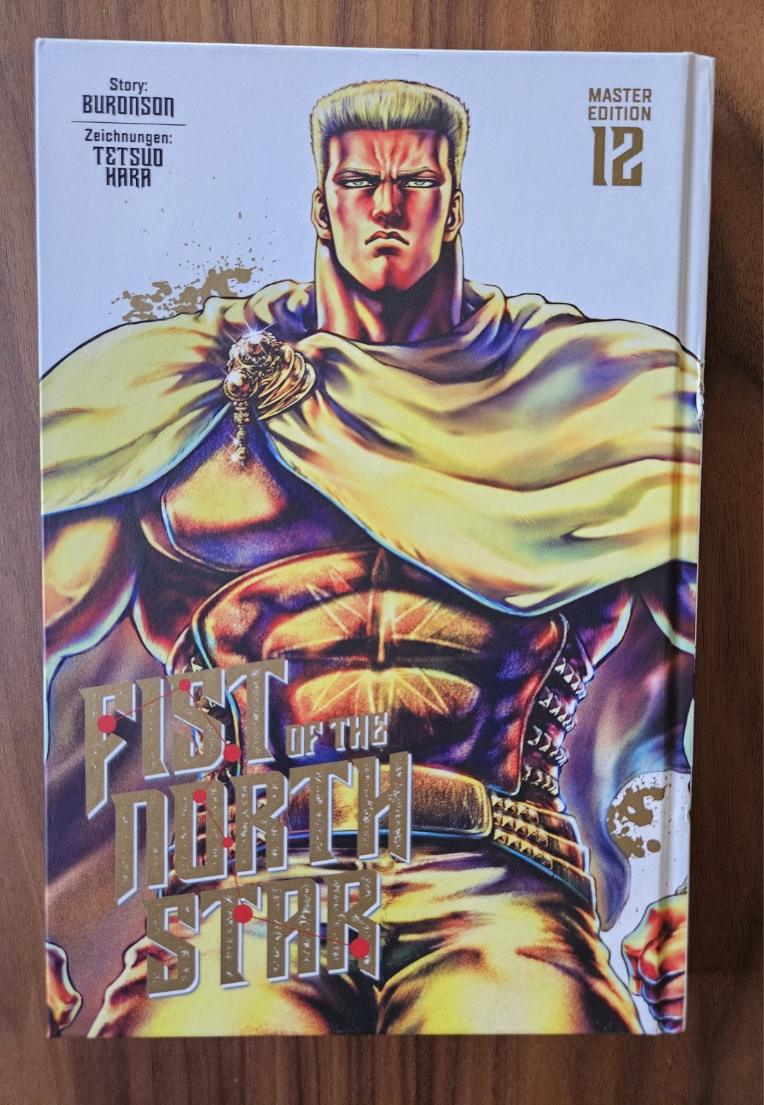 Fist of the North Star Master Edition 12 manga tedesco copertina rigida con stampa artistica