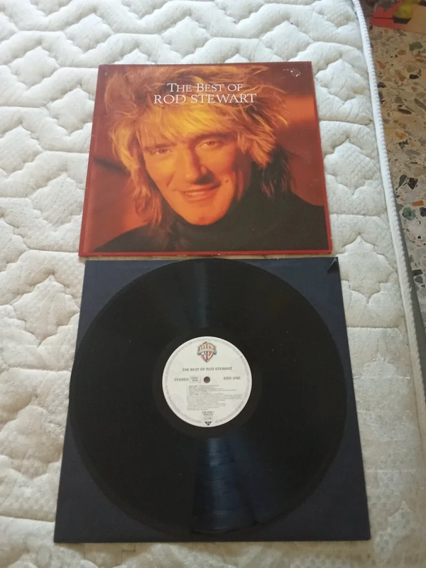 Rod stewart "the best of" lp vinile stampa dell'epoca