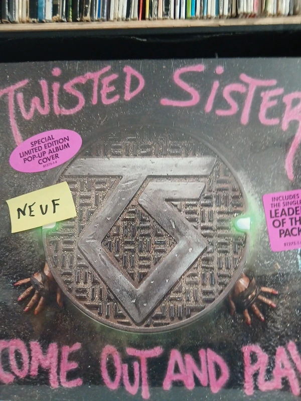 Lp original. Twisted Sister - Come out and play
