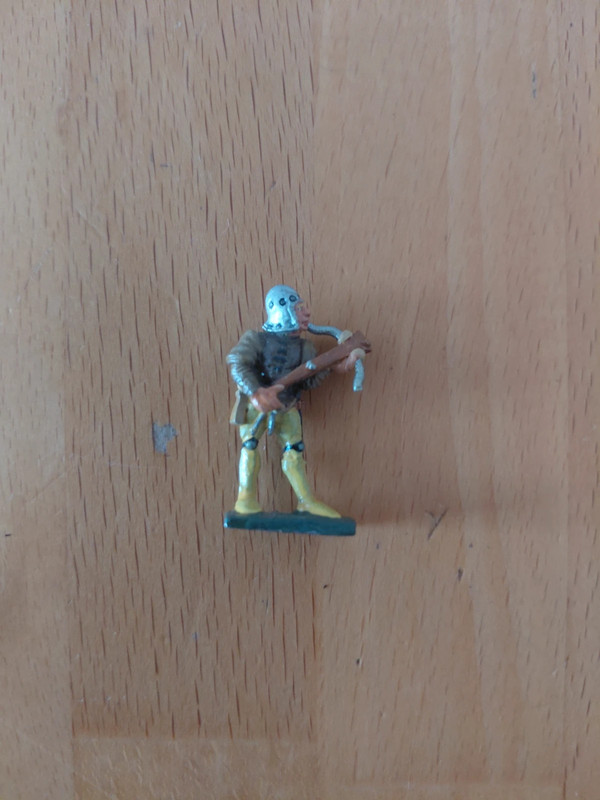 Miniatura in metallo 25mm, balestriere medioevale