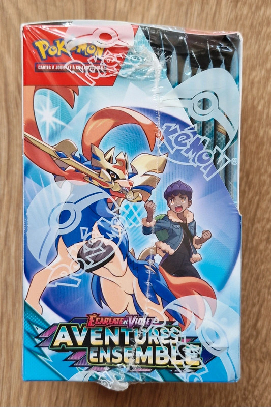 18 Boosters Pokemon scellés