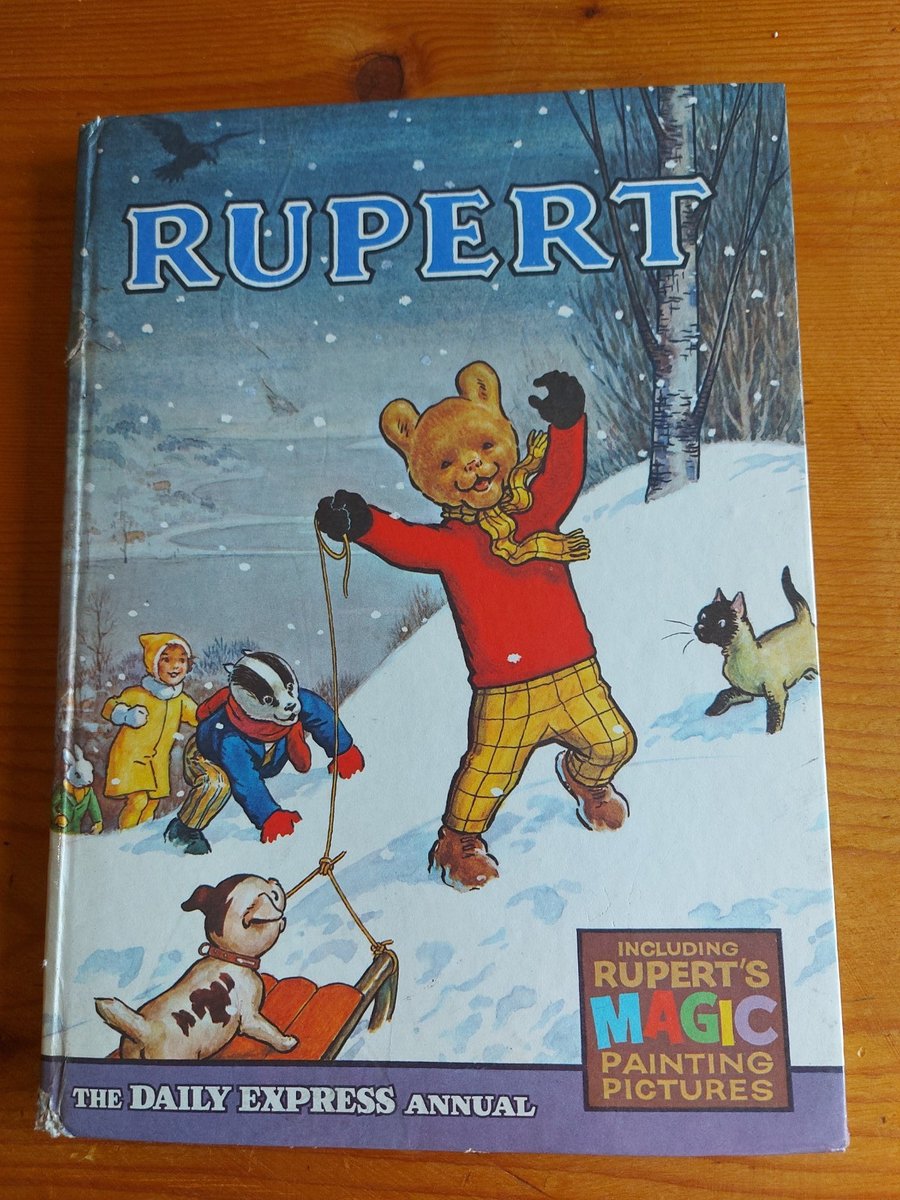 Rupert Bear Original 1967 Annual - Not clipped - Magic Paintings Untouched VGC!!