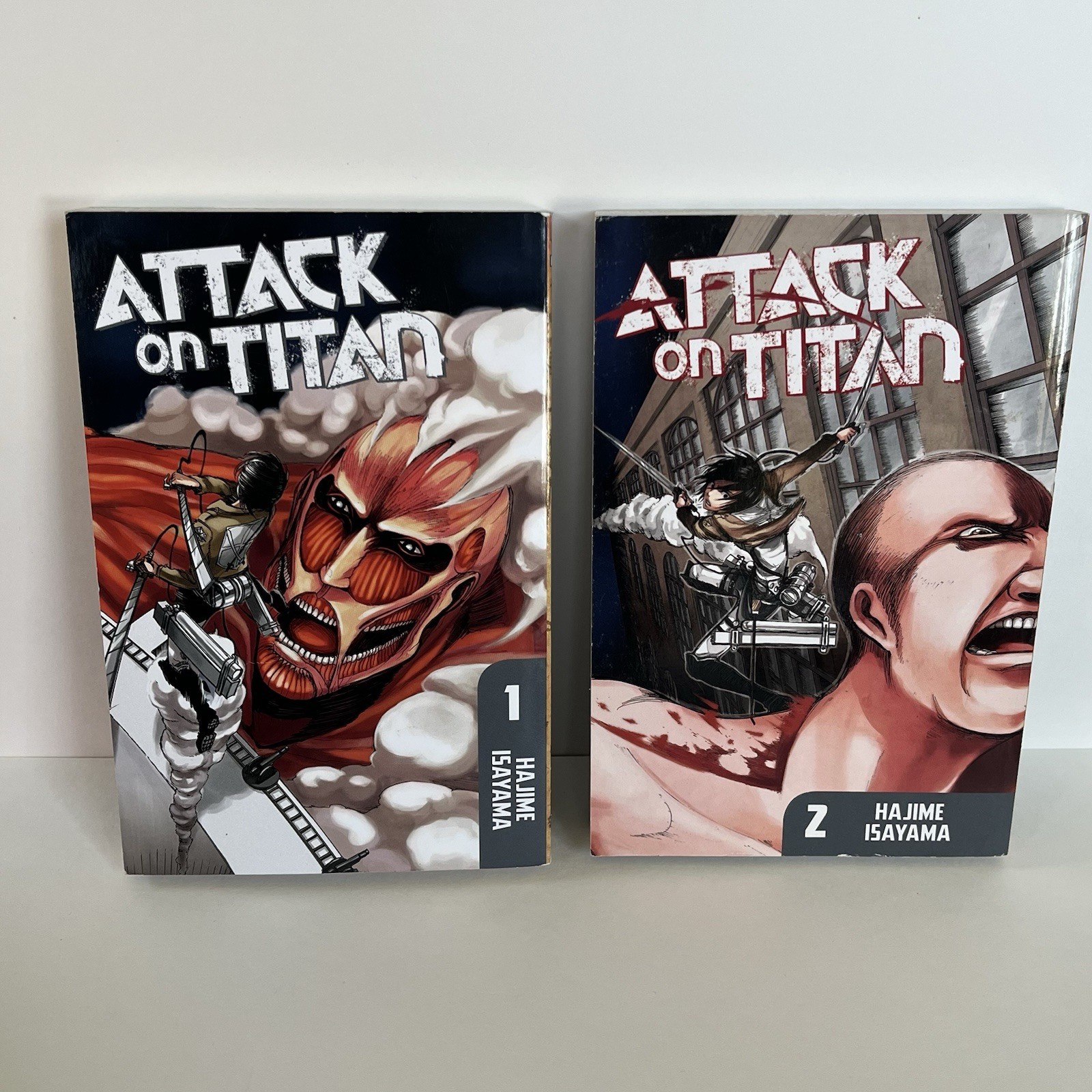 Attack on Titan Manga Vol 1-2 Lotto Hajime Isayama Kodansha Inglese
