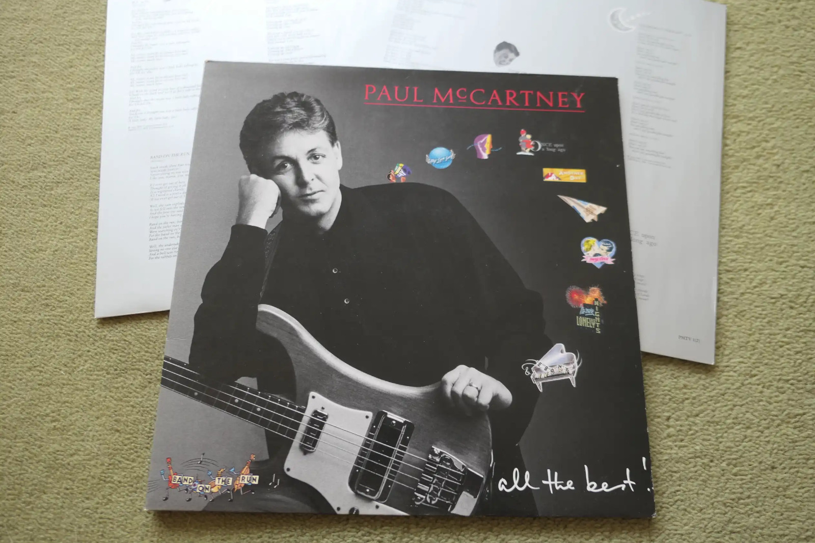 PAUL McCARTNEY – ALL THE BEST! 2LP – Nr MINT UK 1987  BEATLES