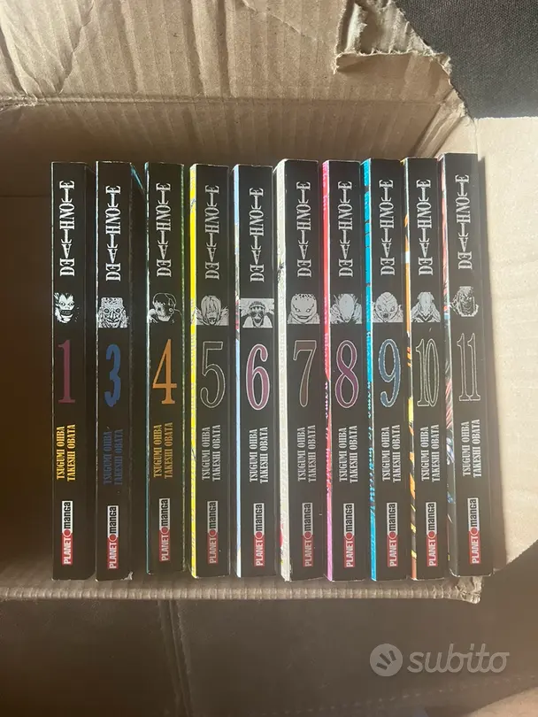 Lotto Manga death note 1-11
