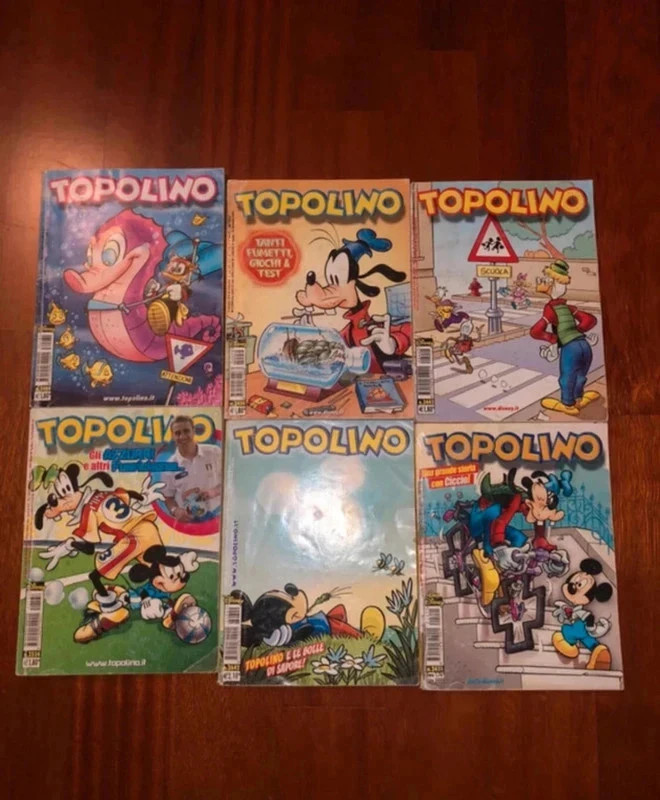Set Fumetti Mickey Mouse Topolino Walt Disney   numero 2534 2642 2411 2442 2454 2484