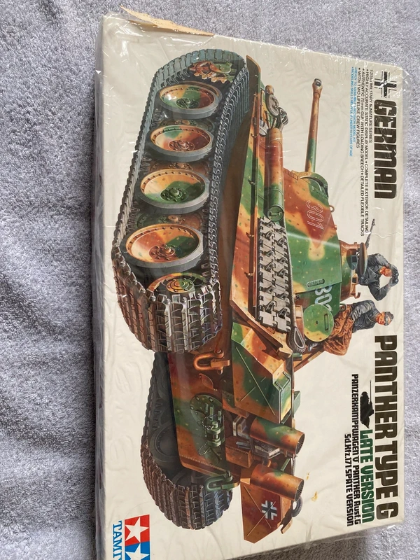 Maquette Tamiya 1/35 - German Panther Type G Late Version - Char Moyen