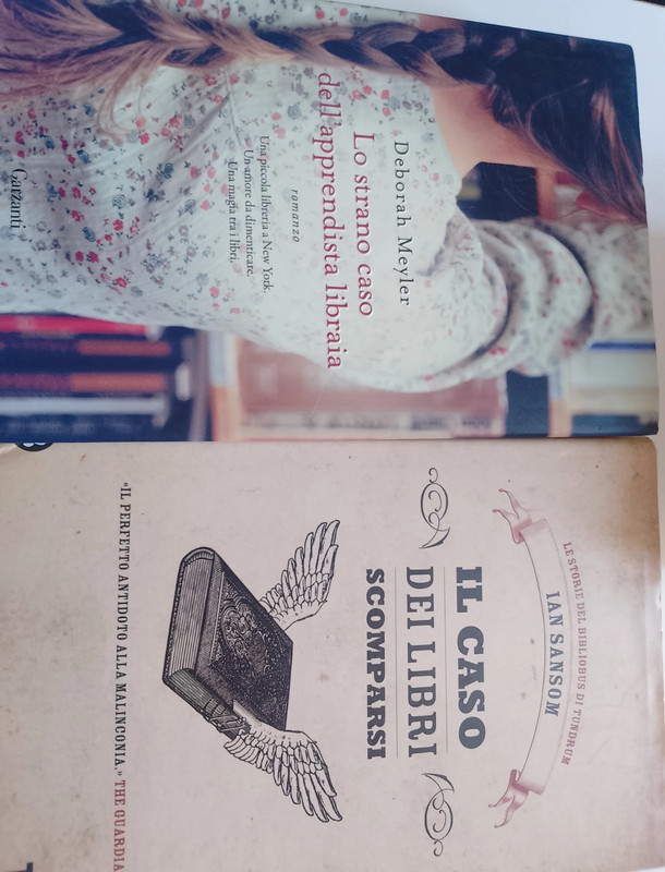 Lo strano caso dell'apprendista libraria e Il caso dei libri scomparsi