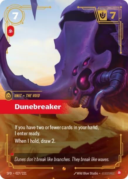 Dunebreaker [Spiritforged] 027/221 NM Foil