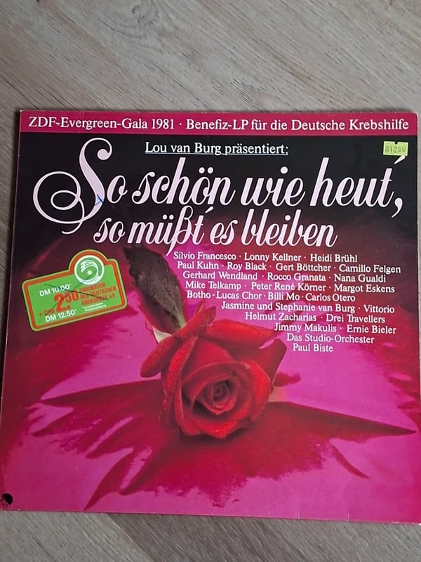 So Schön Wie Heut', So Müßt' Es Bleiben -various Artist- Vinyl (LP) 1981