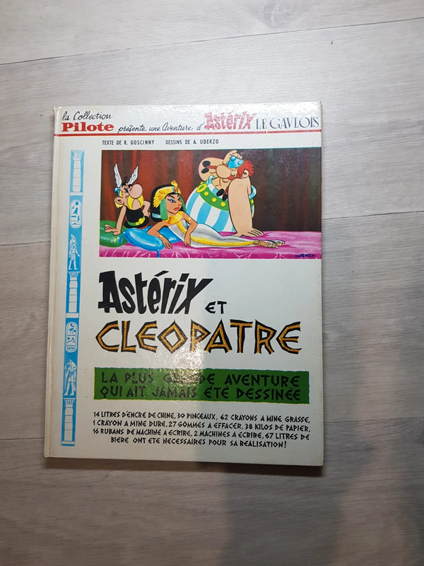 - Astérix et Cléopâtre 3ème trimestre 1965 / EO / numéro 548 / BE / Pilote