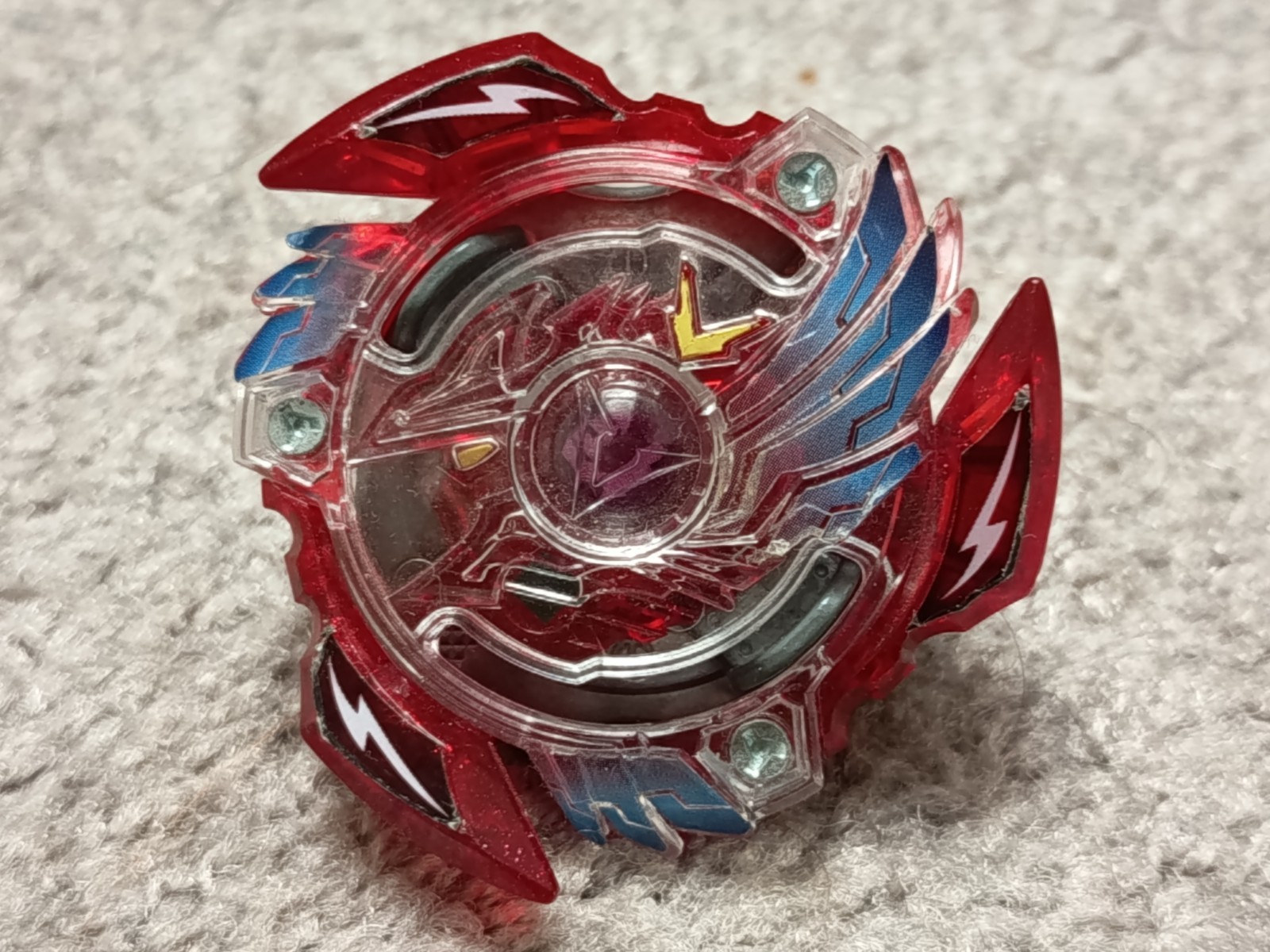 Victory Valkyrie Limited Unite + adesivi Beyblade TAKARA TOMY BURST