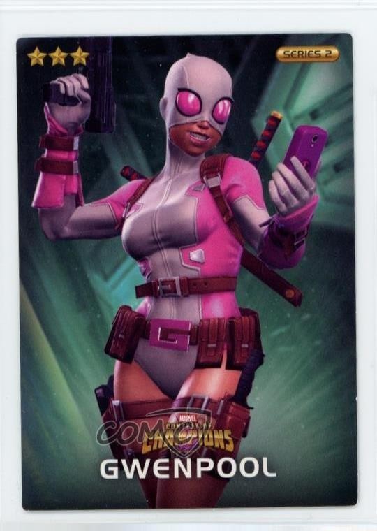 2020 Raw Thrills Marvel Contest of Champions Serie 2 Gwenpool #029 1wl7