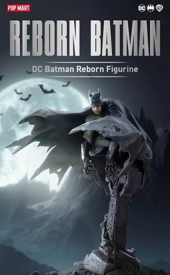 POP MART - Figurina DC Batman Reborn - Autentica - Situata negli USA