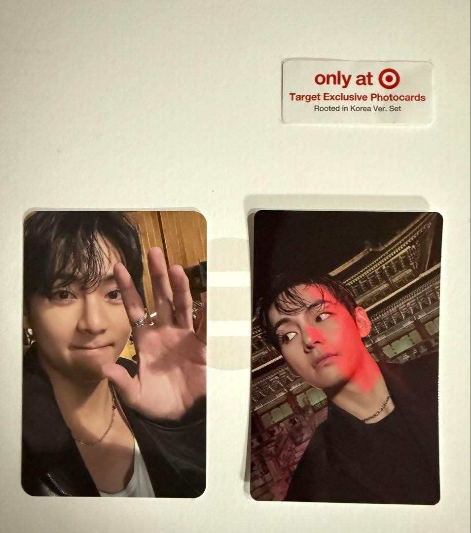 BTS ARIRANG USA Target Limited Photo Cardrd - V 2 types