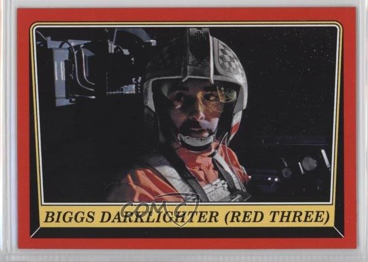2016 Star Wars: Rogue One: Mission Briefing Biggs Darklighter (Red Three) 0e3