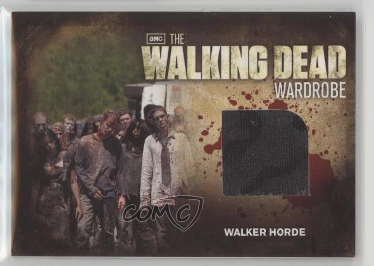 2012 Cryptozoic The Walking Dead Stagione 2 Wardrobe Walker Horde #M32 1u6
