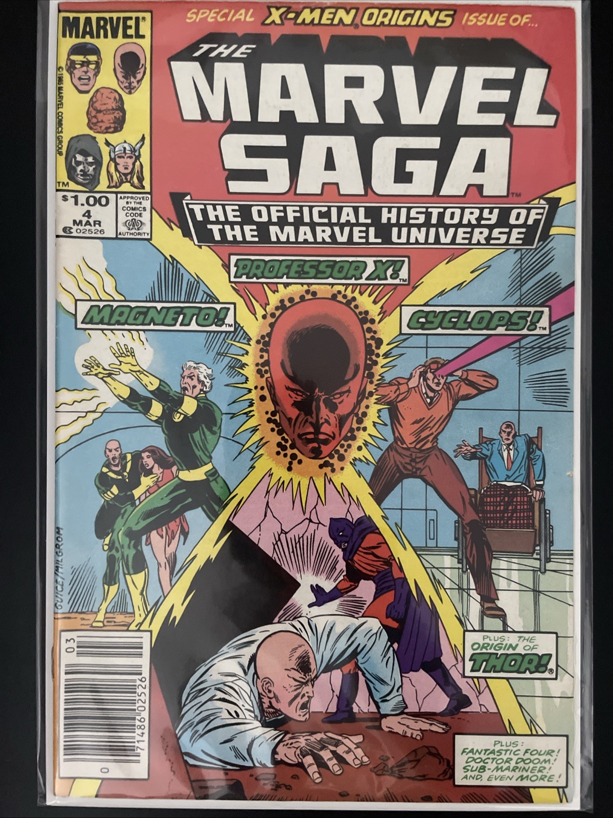The Marvel Saga #4 (Marvel) Storia Ufficiale Dell'Universo Marvel Edicola