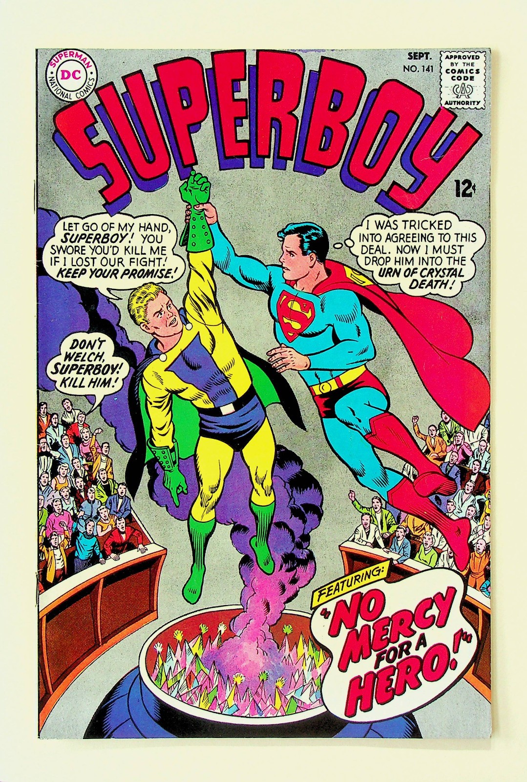 Superboy #141 (settembre 1967; DC) - Ottimo