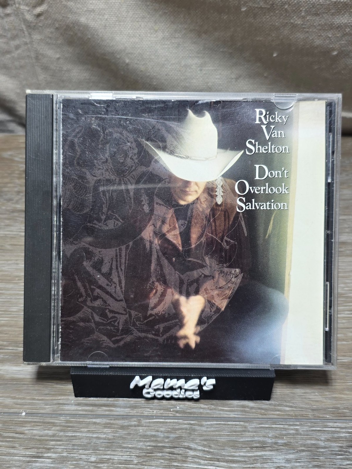 Ricky Van Shelton Don't Overlook Salvation CD 1992 Columbia CK 46854