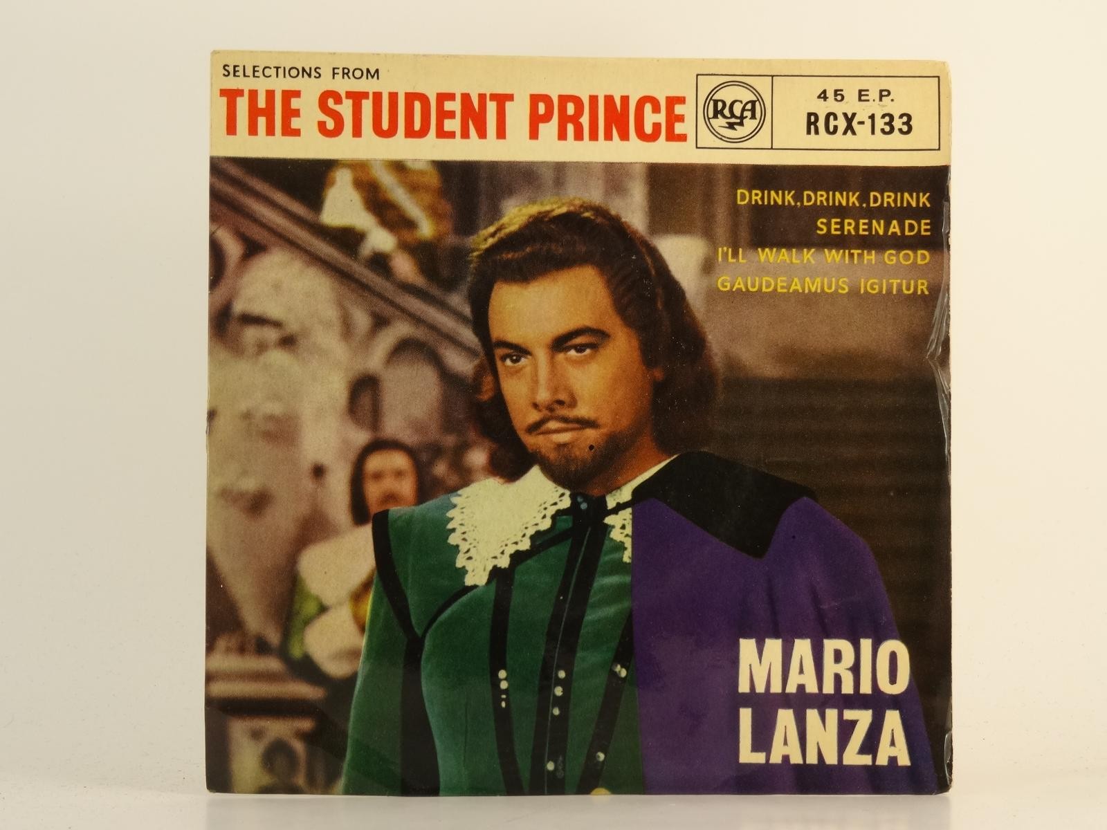 CONSTANTINE CALLINICOS MARIO LANZA (84) 4 Track 7" Single including Picture Slee