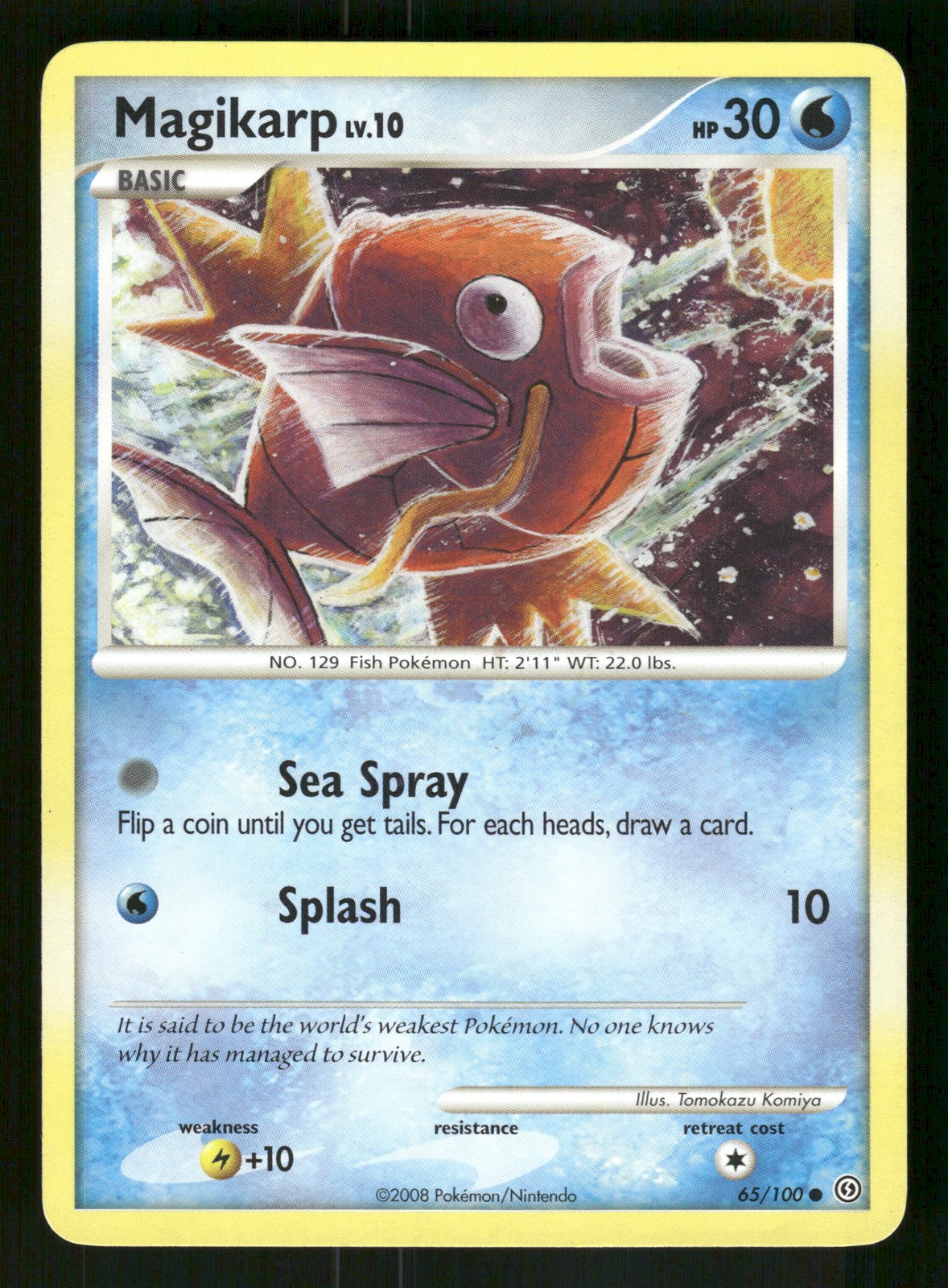 Magikarp 65/100 Pokemon Fronte della Tempesta