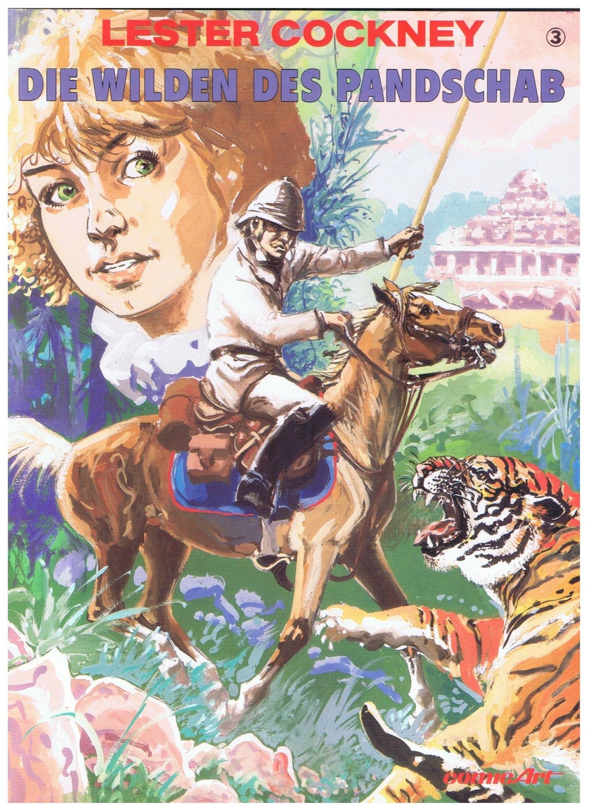 Lester Cockney #3 - I selvaggi del Pandschab - Franz - 1. A. 1989- ottimo