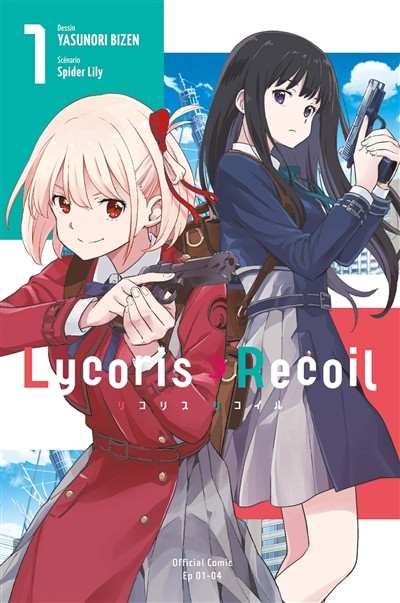 PANINI MANGA Lycoris Recoil  (French) 01 by Spider Lily 2024