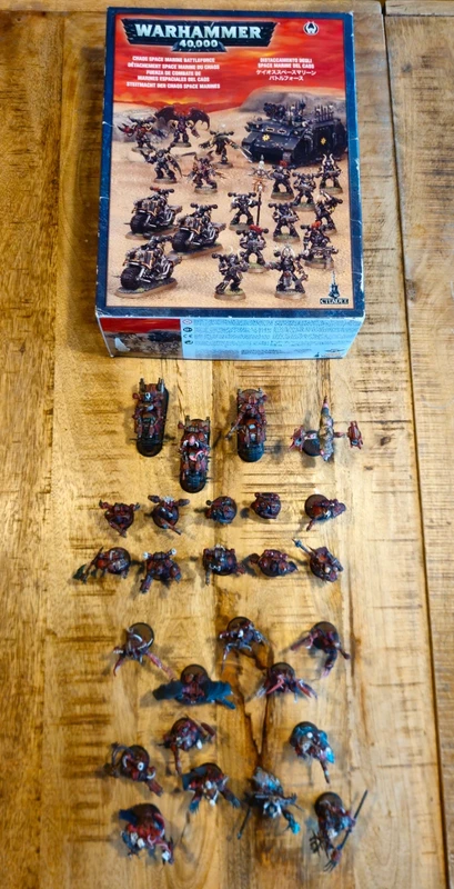 Warhammer 40k Chaos Space Marine Middlehammer