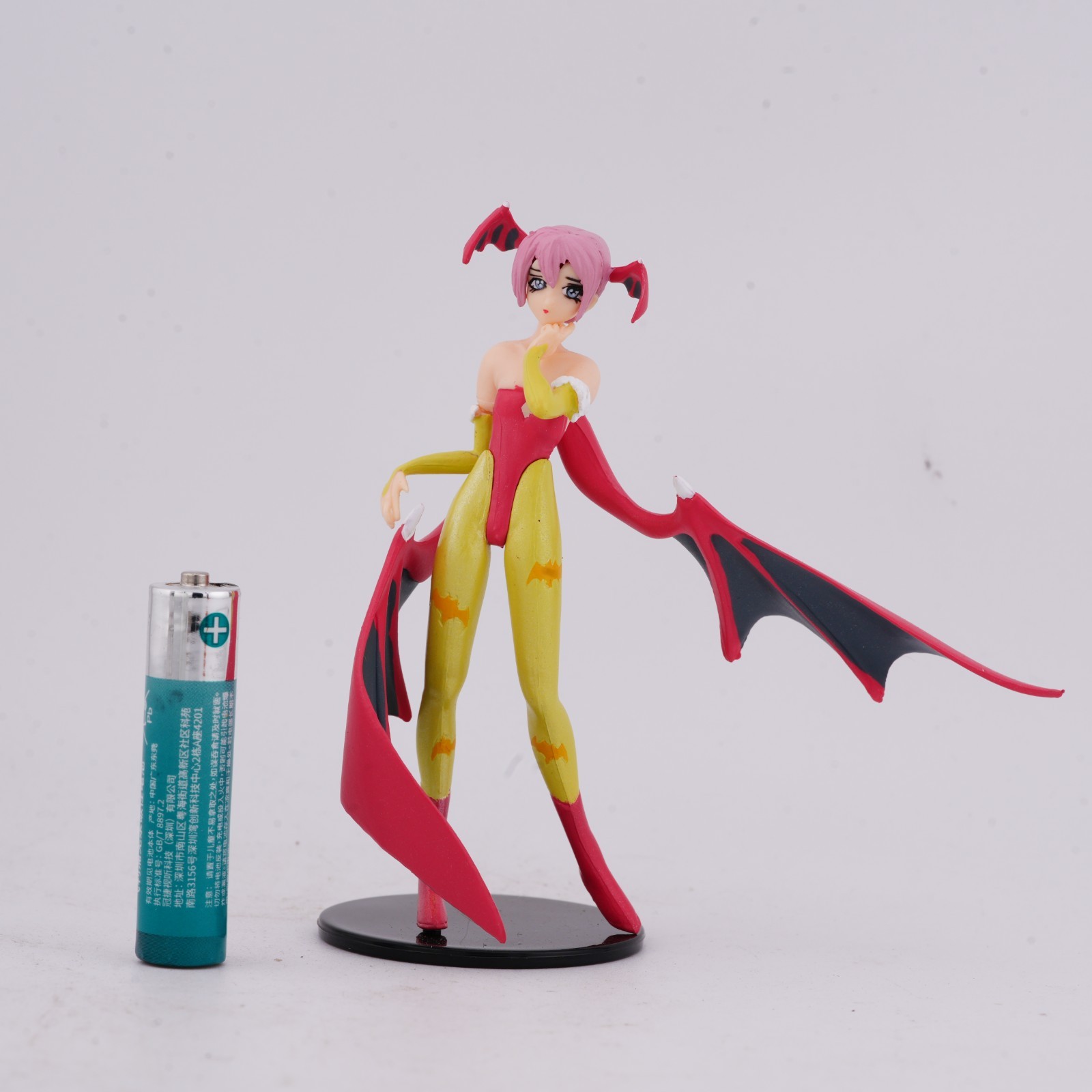 Gashapon in PVC figura di Lilith della serie gioco di combattimento di Capcom Darkstalkers