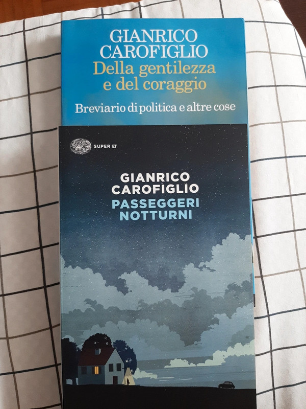 2 saggi di G.Carofiglio