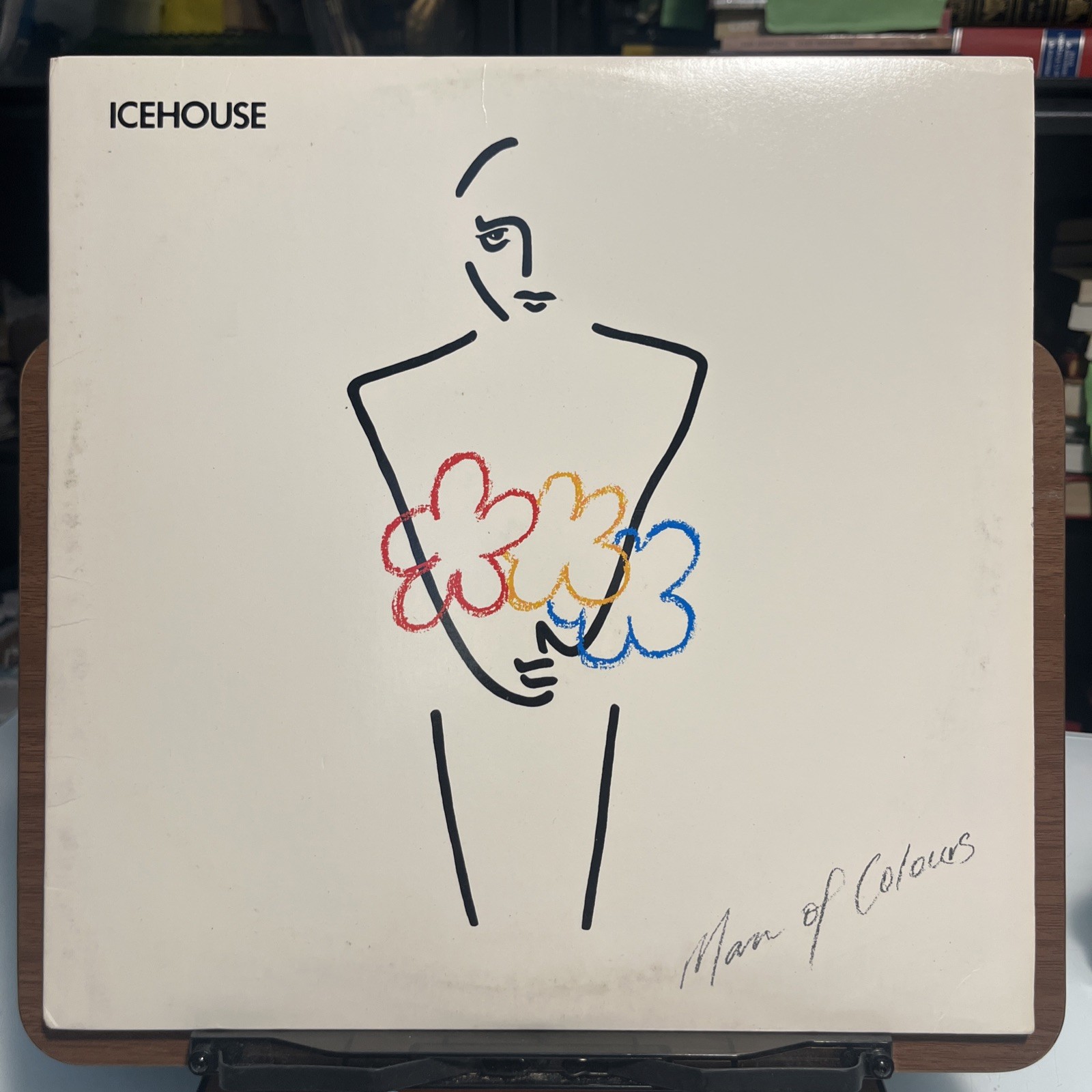Icehouse Man Of Colours  Record LP Vinyl