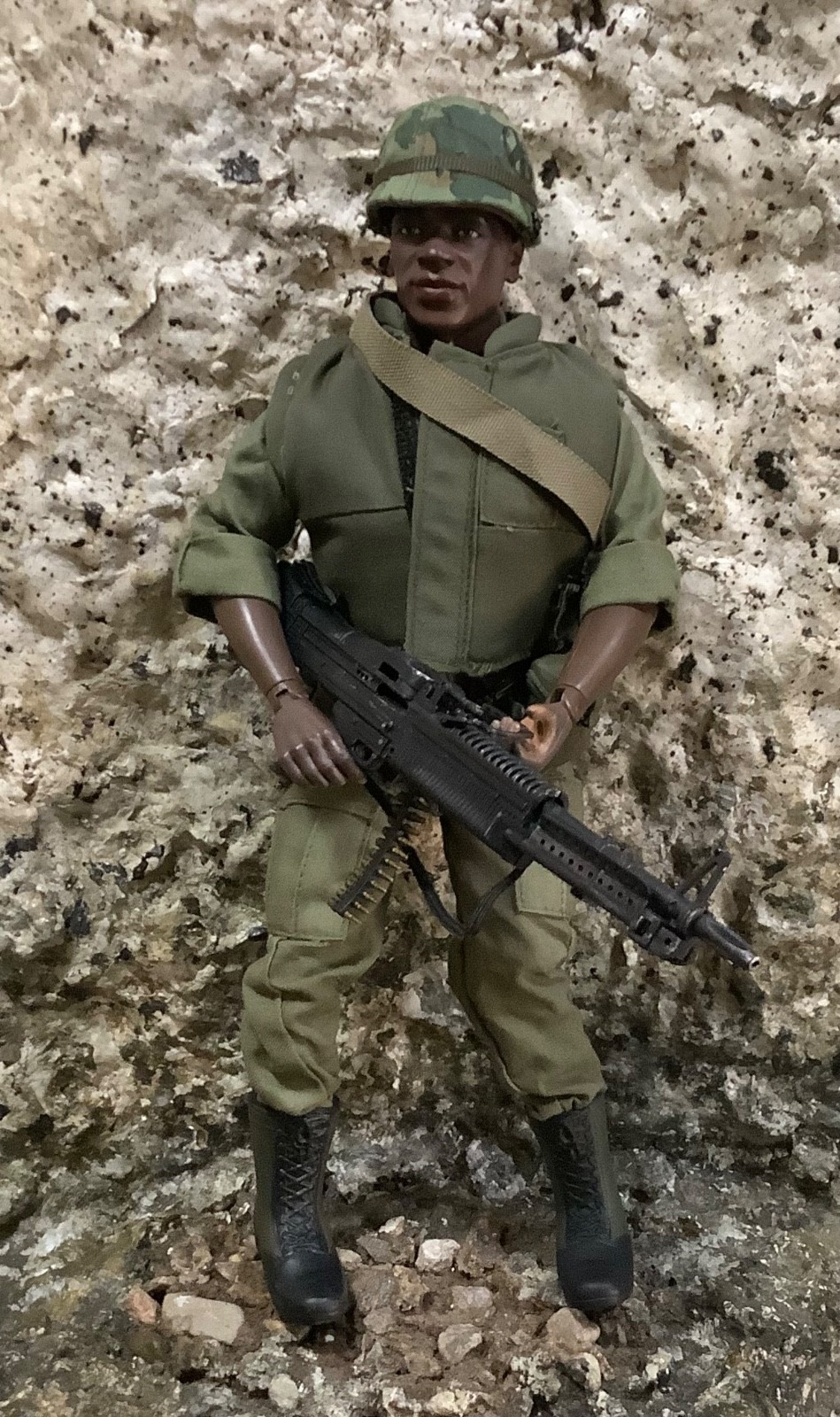1/6 Vietnam Dragon US Army M-60 mitragliatrice 1968