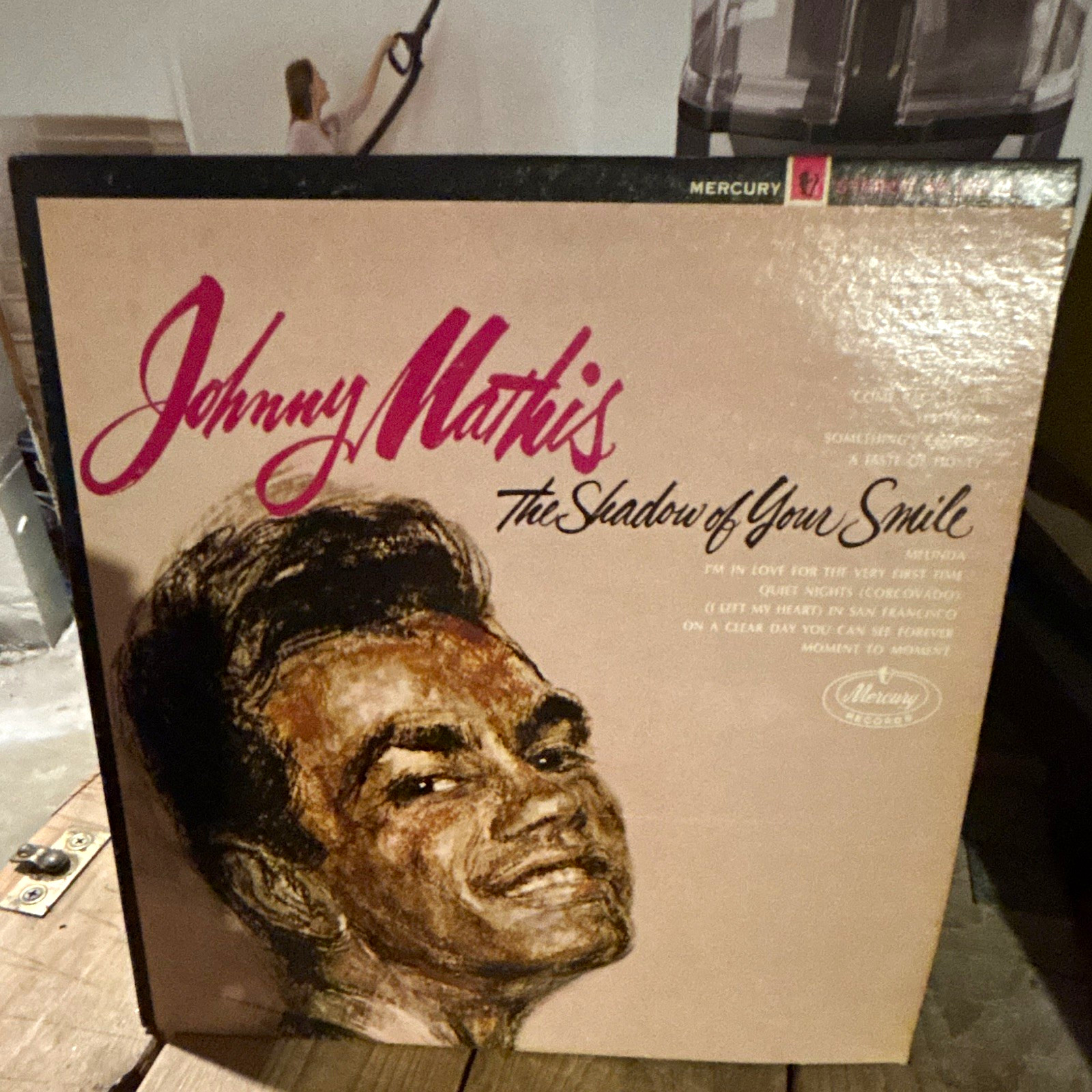 Johnny Mathis • The Shadow of Your Smile Mercury SR 61073 Stereo Vinyl LP