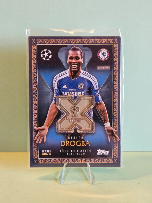 UCLD-dd Didier Drogba | Ucl Relic Karte - Topps Match Attax Extra | Champions League 2025/26