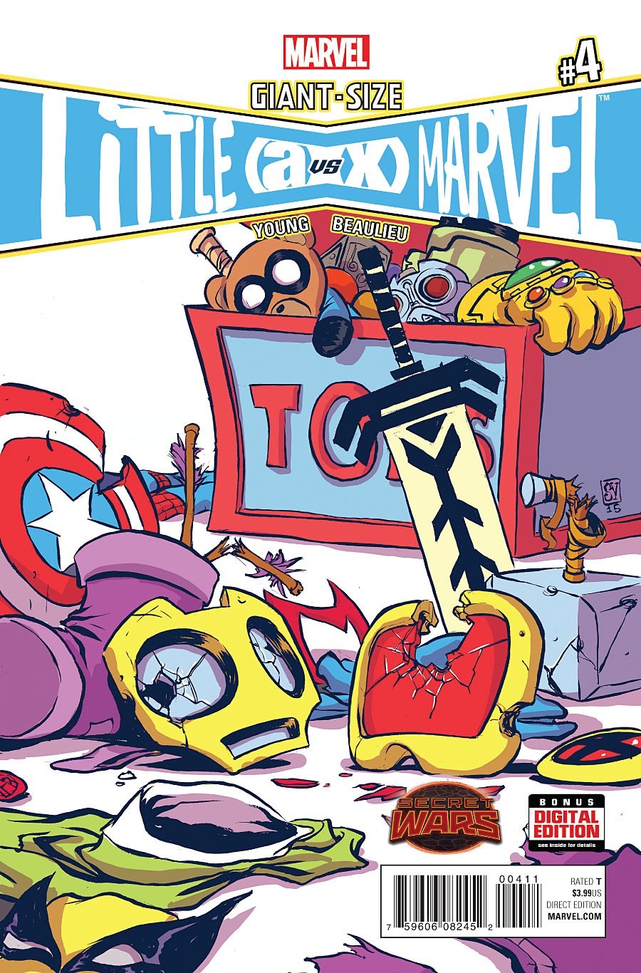 Giant-Size Little Marvel AVX (2015) #4 NM Skottie Young Cover A