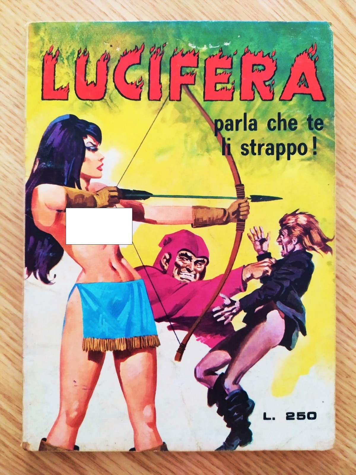 LUCIFERA n. 31 - 1974 - Parla che te li strappo - BUONO - EDIPERIODICI