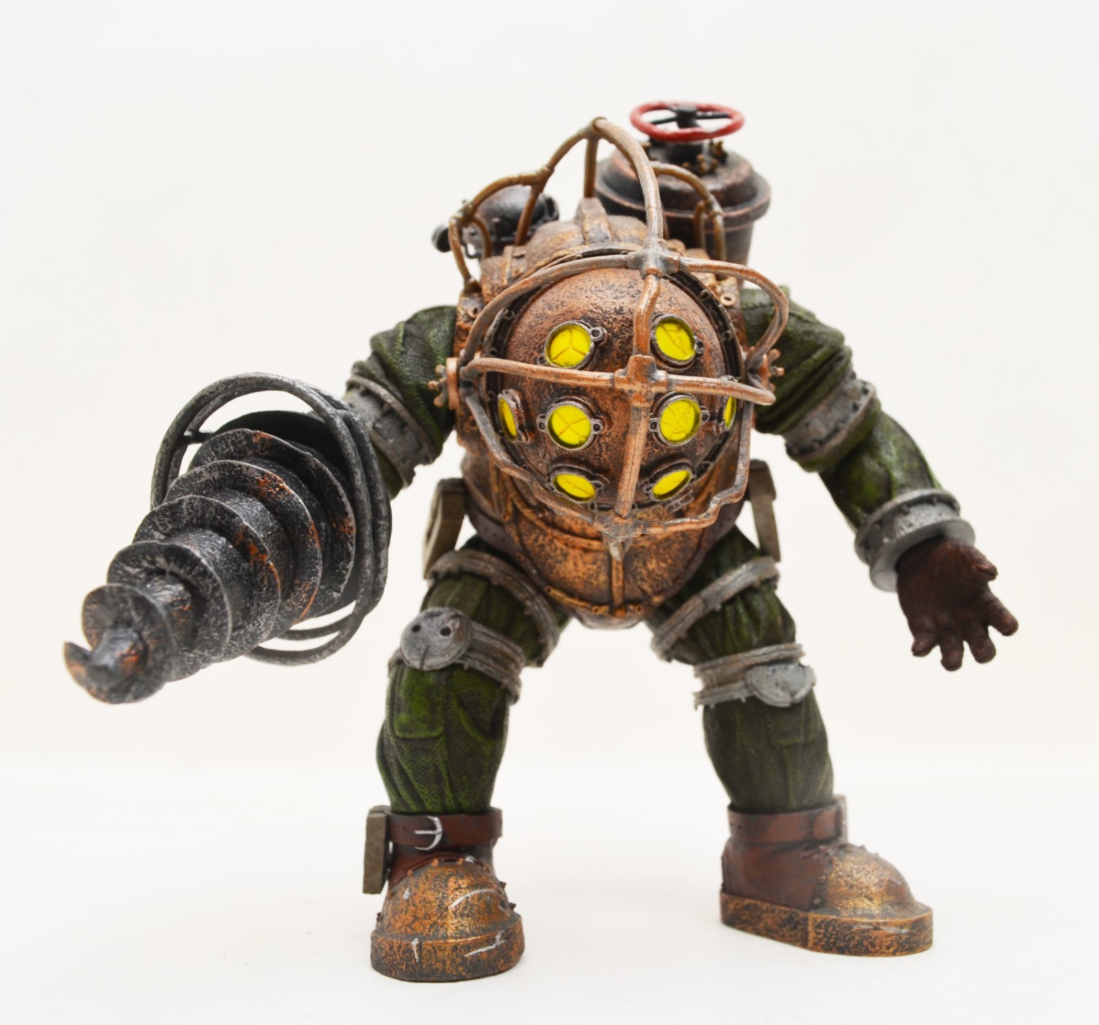 Modellino articolato NECA Big Daddy Bioshock 2 - raro fig super dettagliato