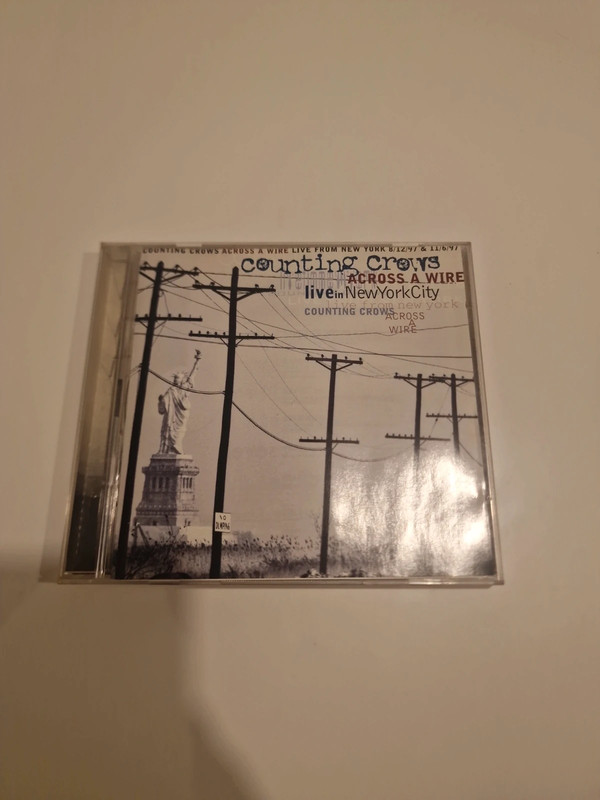 2CD Counting crows - Across a wire, live in NY city
