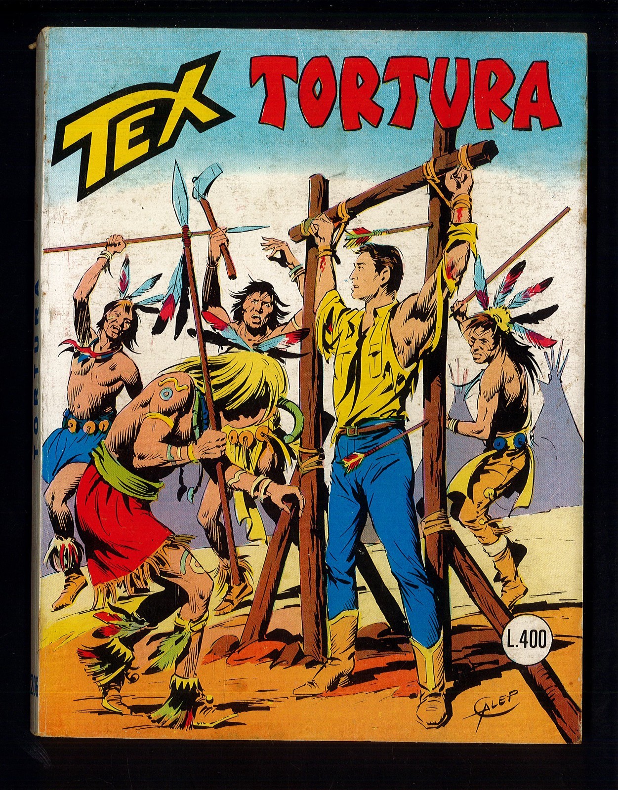 Tex Prima Edizione Originale N.206 lire 400 del 1977 Ed.Daim Press Q.Edicola! ▓