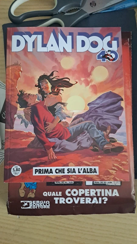 Dylan Dog 481 40mo anniversario cover Cestaro