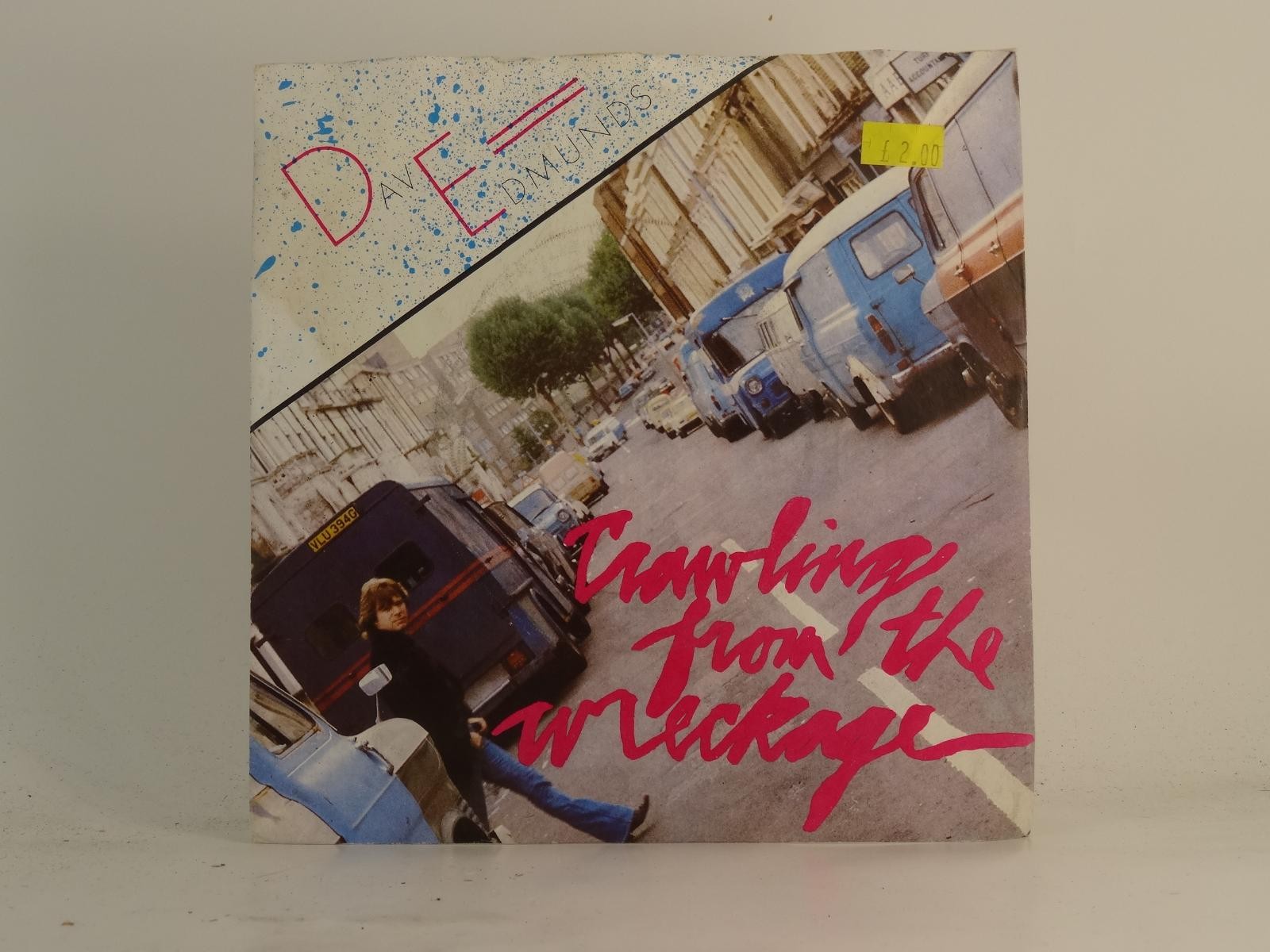 DAVE EDMUNDS CRAWLING FROM THE WRECKAGE (4) (78) 2 Track 7" Single plus Picture 