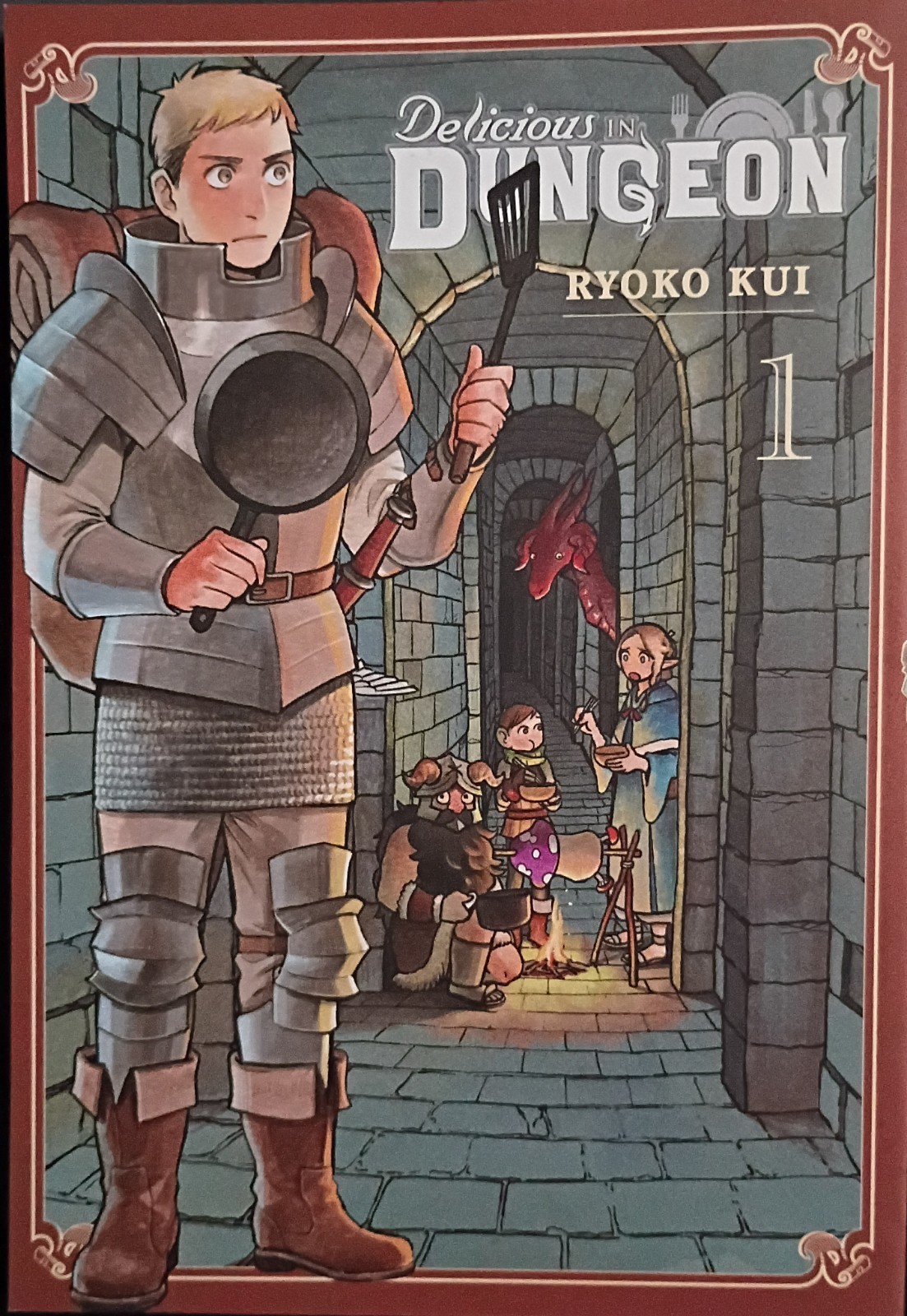 Delicious In Dungeon Manga 1-2 INGLESE 