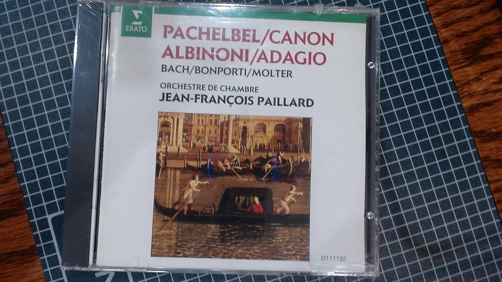 Pachelbel Canon Albinoni Adagio CD Orchestre Jean-françois Paillard