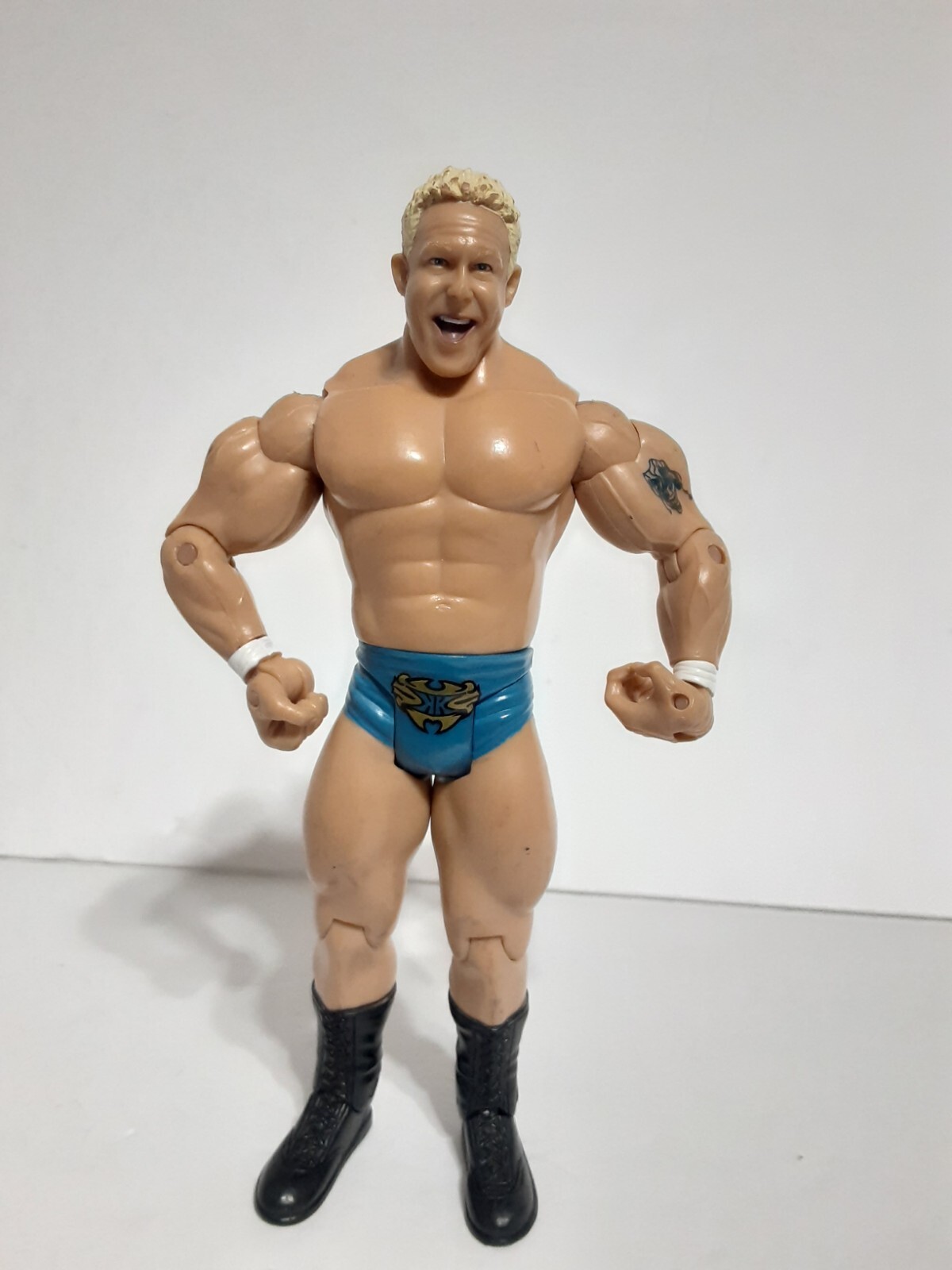 WWE WWF Mr Kennedy Jakks Ruthless Aggression Wrestling Action Figure Blue Trunks