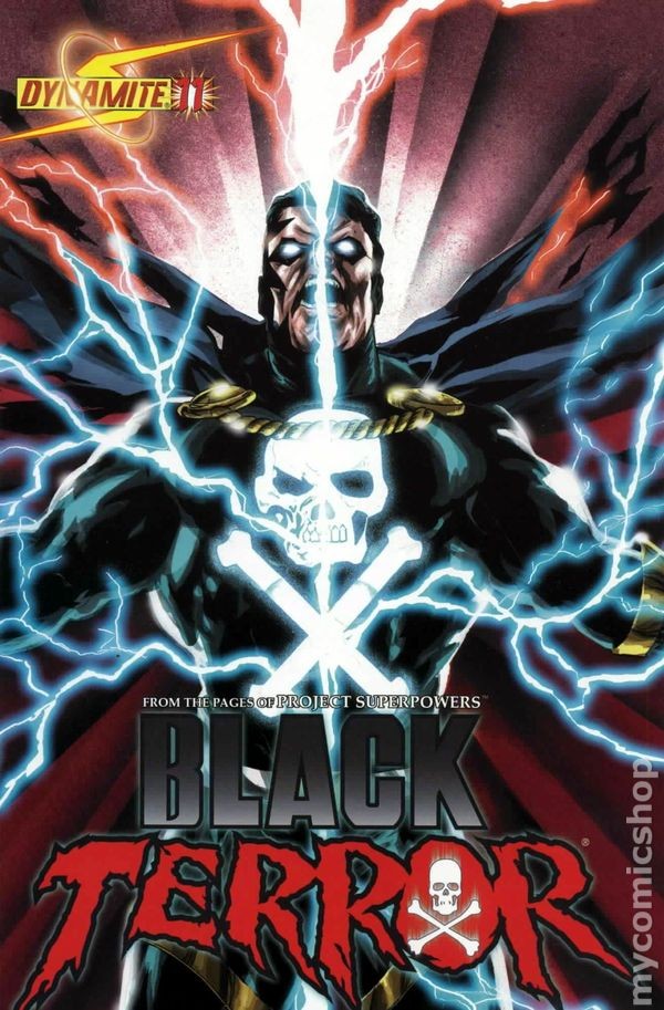 Black Terror #11B FN 2010 Immagine Stock