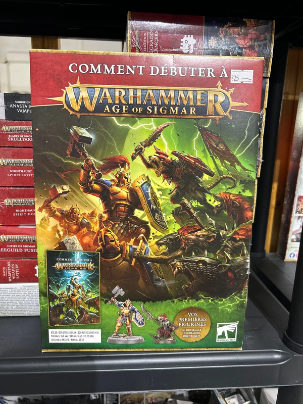 Warhammer age of sigmar comment débuter