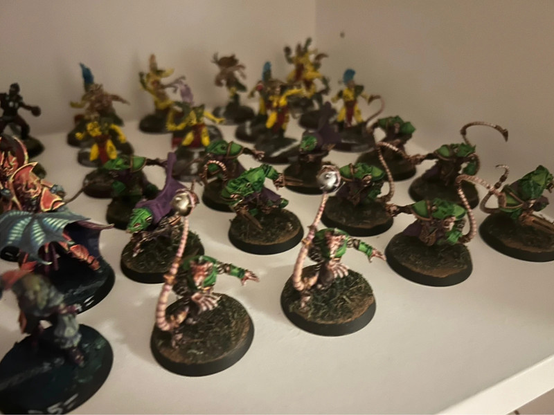 Skaven Blood bowl team plus ogre