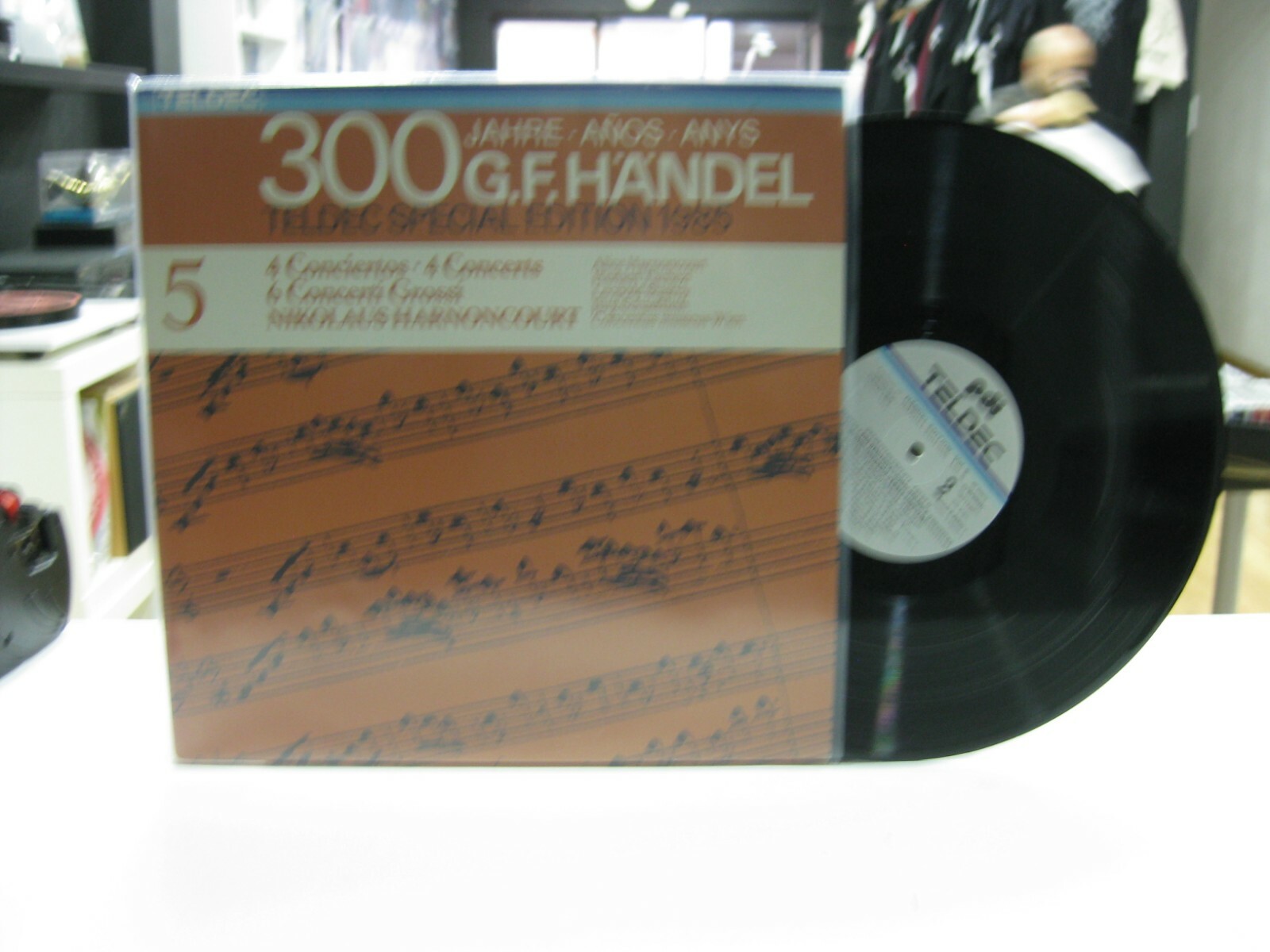HANDEL 2LP CONCERTI GROSSI SPAGNOLI OP.6 1985 GATEFOLD