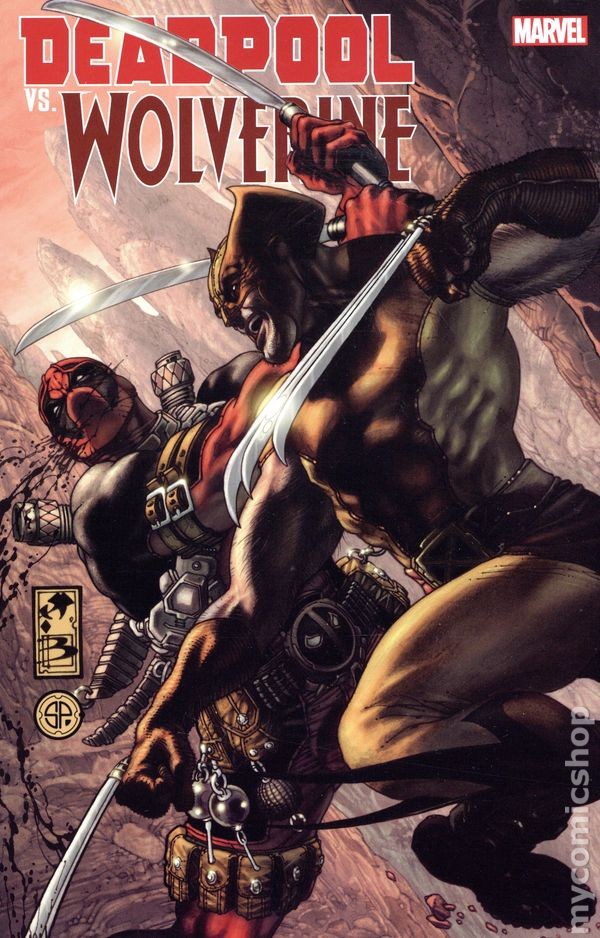 Deadpool vs Wolverine TPB #1-REP NM 2024 Immagine Stock